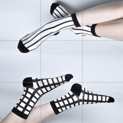 Monochrome socks - Thumbnail 5