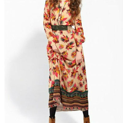  patterned maxi dress - Thumbnail 4