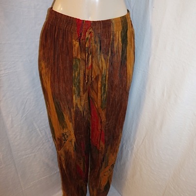 Vintage maren brown/gold pants,  size xl