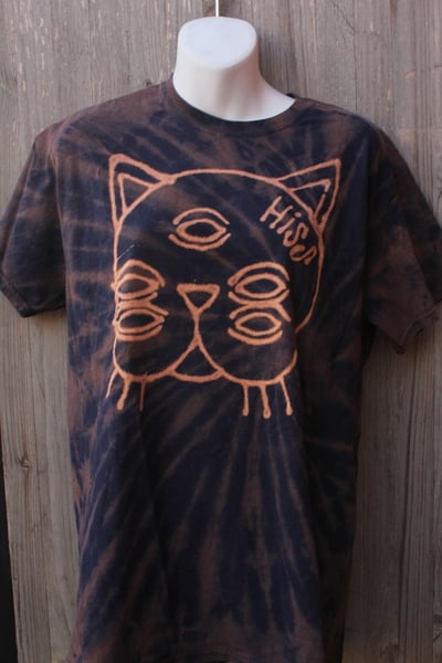 Bleach-Dye Shirt - Navy Blue