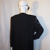 Vintage John Meyer Black Sequins Blazer, Size  M-L - Thumbnail 3