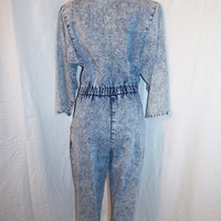 Vintage Wizz Lizz Light Jean Jumper,  Size XL - Thumbnail 3