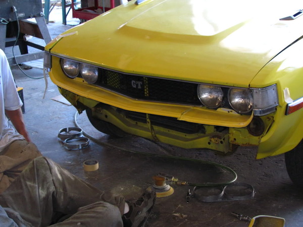 76/77   celica 3PC Front Filler Panels Liftback/Coupe