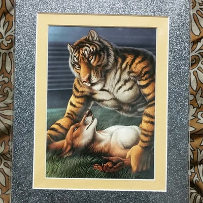 Intentional grounding 5 x 7 matted print