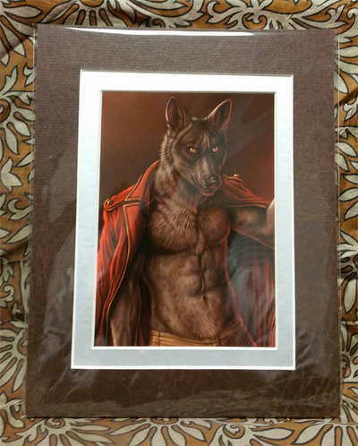 The Color of Blood 5 x 7 matted print