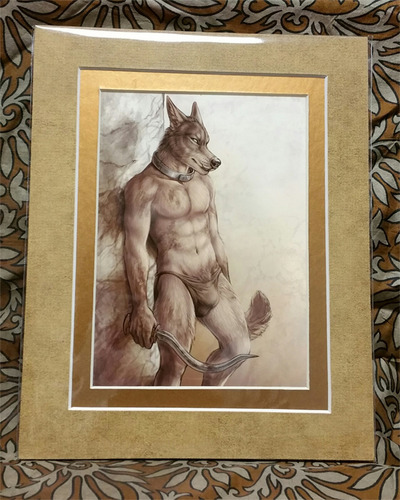 A Hard Day's Work 5 x 7 matted print