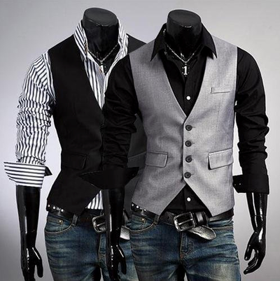 Slim Fit Vests 