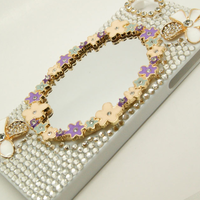 Luxury Crystal Magic Mirror Case iPhone 5 - Thumbnail 1