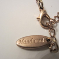 NEW Emerald Green Swarovski Charm Necklace Import by Tsarina Jewelry - Thumbnail 3