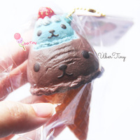 Kapibarasan Cafe Icecream Squishy (Licensed) - Thumbnail 1