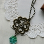 lucky clover necklace-1