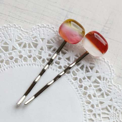 Orange Country Bobbi Pins