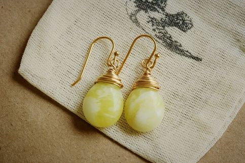 Lemon Juicy Earrings