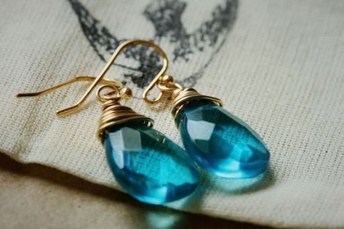 Sea Blue Earrings
