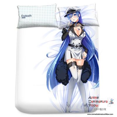 New esdeath - akame ga kill japanese anime bed blanket