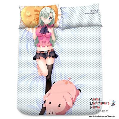 New elizabeth liones - nanatsu no taizai japanese anime bed blanket 1