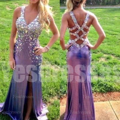 Sexy prom dress, long prom dress, backless prom dress, cheap prom dress, popular prom dress, evening prom gown, sparkly prom dress, pd15067