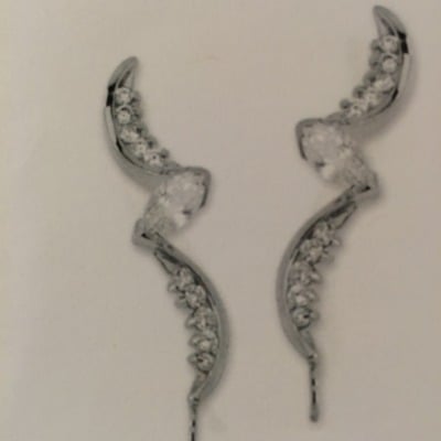 Fancy scroll w/marquis