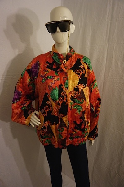 Vintage murelli peach seashell jacket, size xl