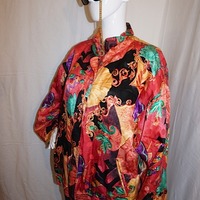 Vintage Murelli Peach Seashell Jacket, Size XL - Thumbnail 3