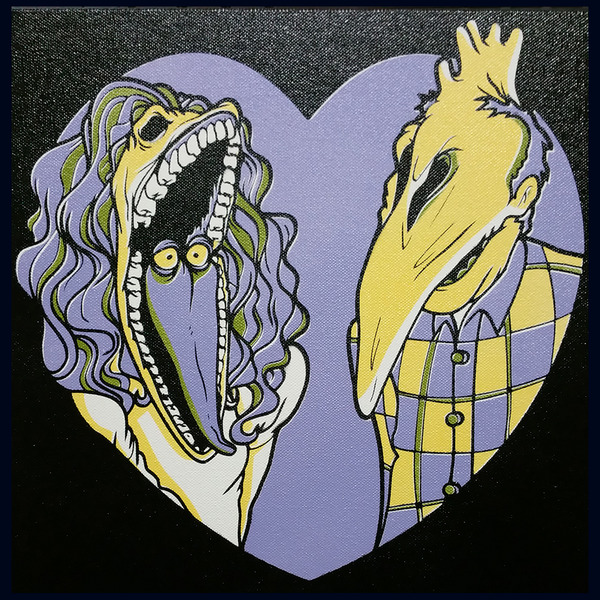 The Maitlands painted canvas