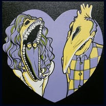 The Maitlands painted canvas