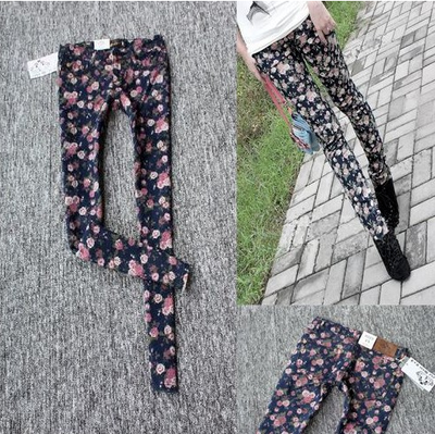 Vintage Rose Pencil Pant