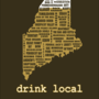 Drink Local- Maine Beer T-shirt - Thumbnail 1