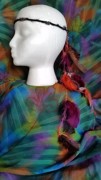 BOHO Feather headband