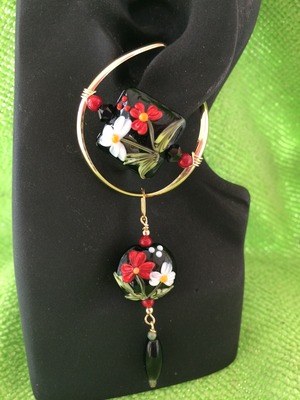 Flower design/dangle
