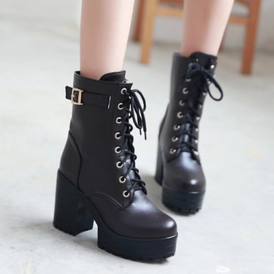 Fashion martin boots with short boots