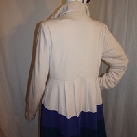 Vintage Stella Cream Blue Jacket (NWT), Size L - Thumbnail 3