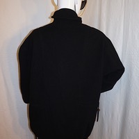 Vintage J.G. Hook Black Pea Coat, 1X - Thumbnail 3