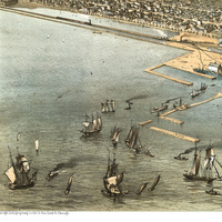 Chicago, IL in 1868 - Bird's Eye View Map, Aerial Map, Panorama, Vintage map, Antique map, Reproduction, Giclée, Framable map, Fine Art - Thumbnail 2