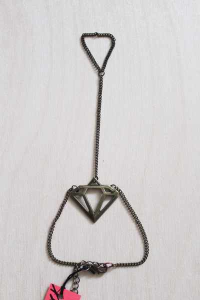 Diamond Hand Harness Bracelet