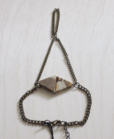 Stone hedge harness bracelet