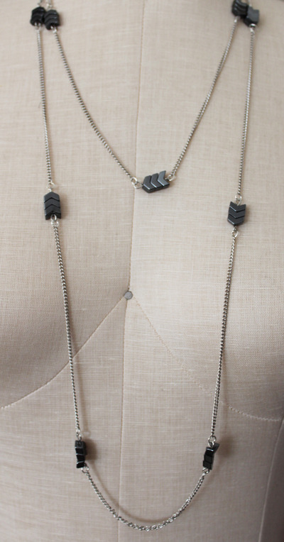 Chevron Layers Necklace