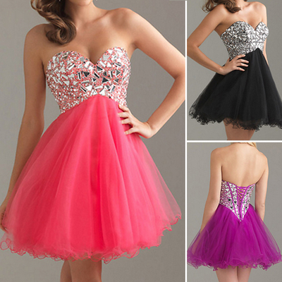 Tutu short mini party ball dress - Thumbnail 3