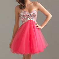 Tutu Short Mini Party Ball Dress - Thumbnail 3