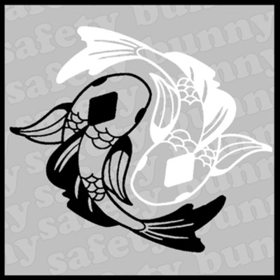 Tui and la (ying yang koi)