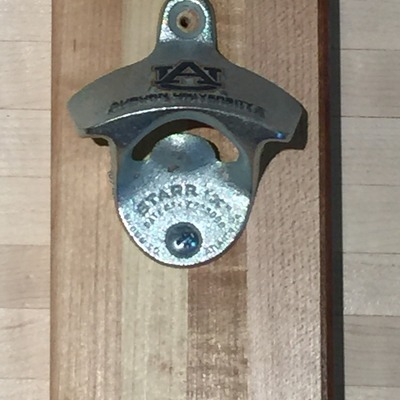Wall mounted bottle opener - auburn university
