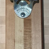 Wall Mounted Bottle Opener - Auburn University - Thumbnail 1