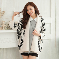 Oversized Cape Cardigan - Thumbnail 1