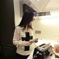 Cross Pattern Sweater - Thumbnail 3