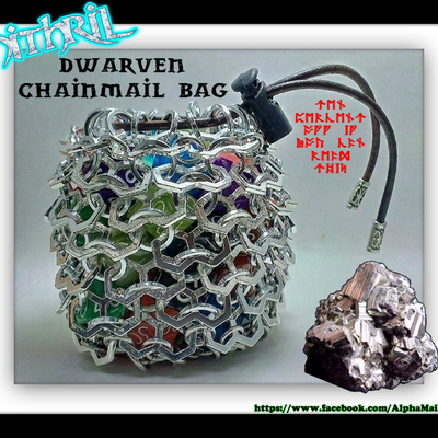 Dwarven mithril chainmail bag