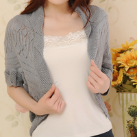 Thin Cutout Cardigan (More Colors) - Thumbnail 4