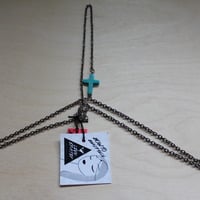Turquoise Cross Headpiece - Thumbnail 1