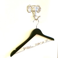 Black Wedding Dress Hanger - Thumbnail 1