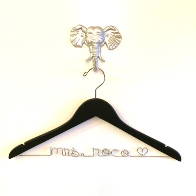 Black wedding dress hanger - Thumbnail 3
