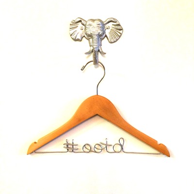 Children's outfit of the day hanger - #ootd